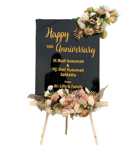 Papan Bunga Akrilik Cijagang