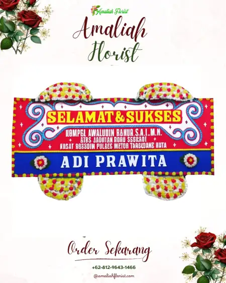 Papan Bunga Ucapan Selamat Cijagang