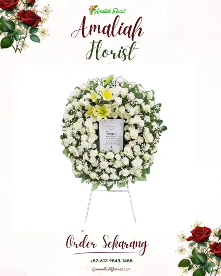 Krans Bunga Duka Cijagang